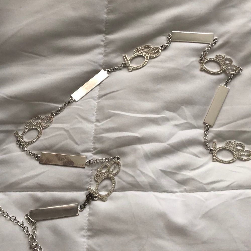 Bebe Rhinestone belt